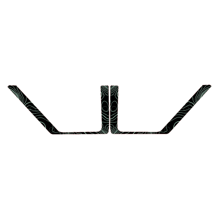 Topo Rear Door Net Trim Overlay Kit (Printed Series) - 2021+ Bronco