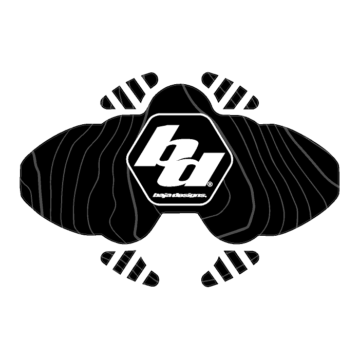 Baja Designs LP4 Topographic Light Cover Overlays  - Universal