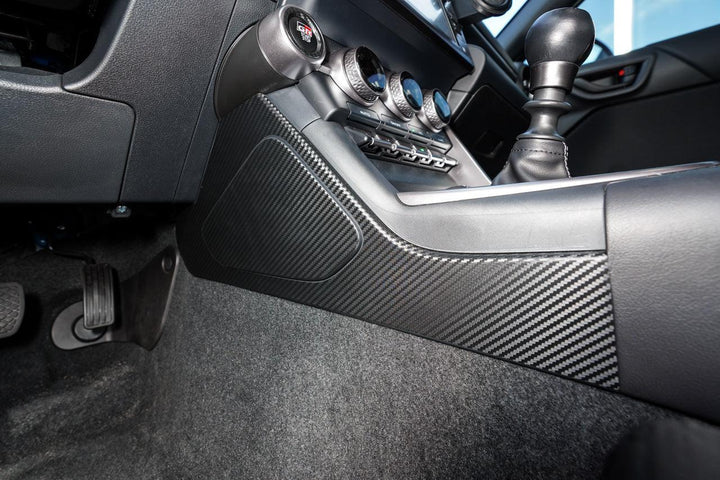 Center Console Side Trim Protector 3D Carbon Overlays - 2022 BRZ / GR86