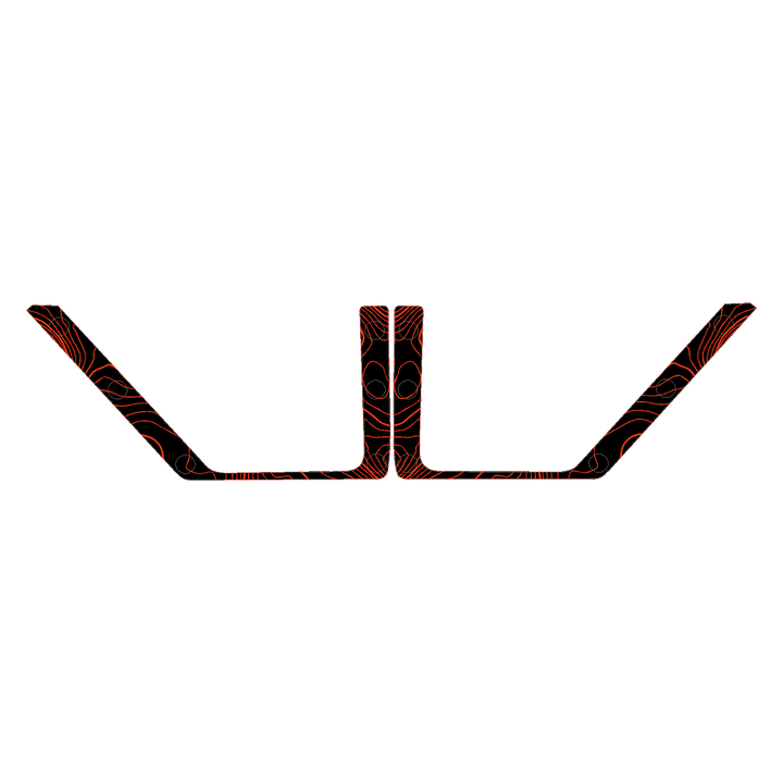 Topo Front Door Net Trim Overlay Kit (Printed Series) - 2021+ Bronco