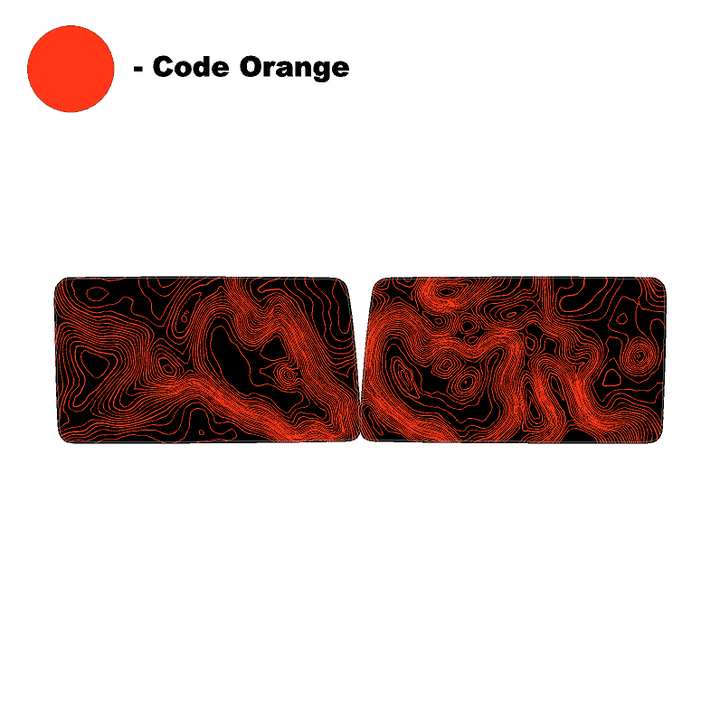 Topo Hardtop Side Window Overlays - 2021+ Bronco 4 Door