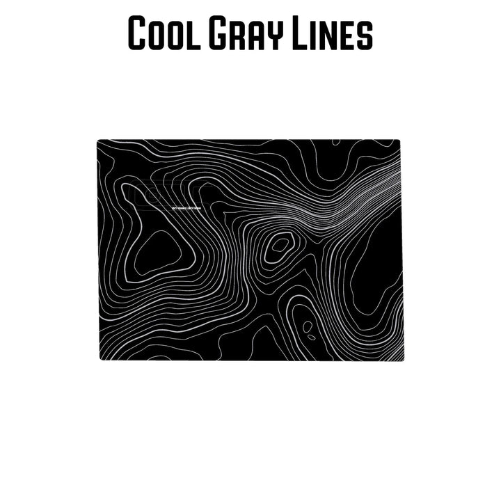 Topographic Map Pillar Overlays - 2024+ Crosstrek