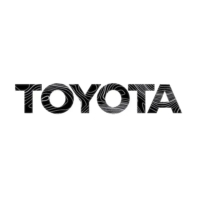 TOYOTA Topographic Rear Liftgate Emblem Inlays - 2025+ 4Runner
