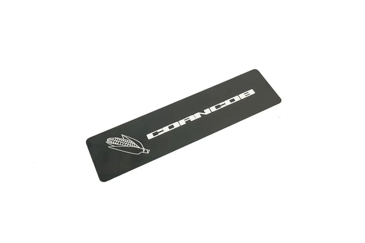 CORNCOB Logo Emblem for Weathertech All Weather Floor Mats (Metal Etched) - Universal