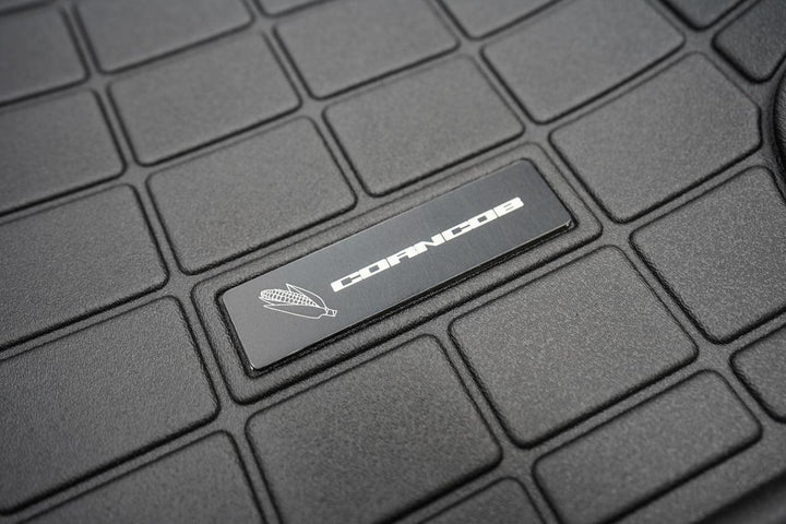 CORNCOB Logo Emblem for Weathertech All Weather Floor Mats (Metal Etched) - Universal