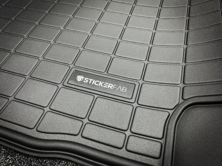Custom Weathertech Floor Mat Logo (Etched Metal) - Universal