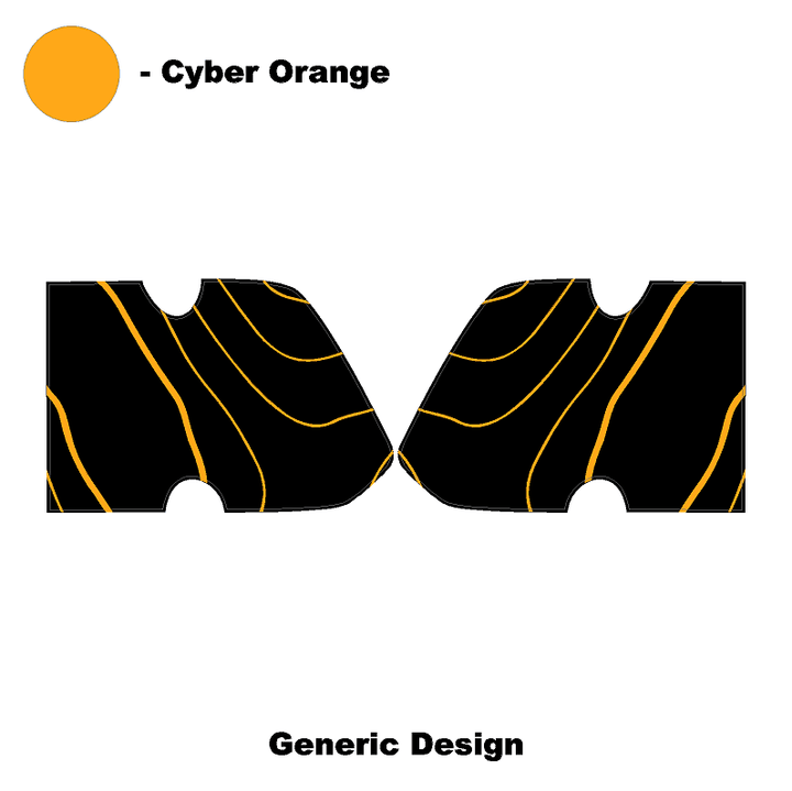 Interior Door Cup Protector Kit - 2021+ Bronco