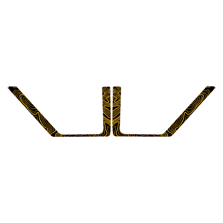 Topo Rear Door Net Trim Overlay Kit (Printed Series) - 2021+ Bronco