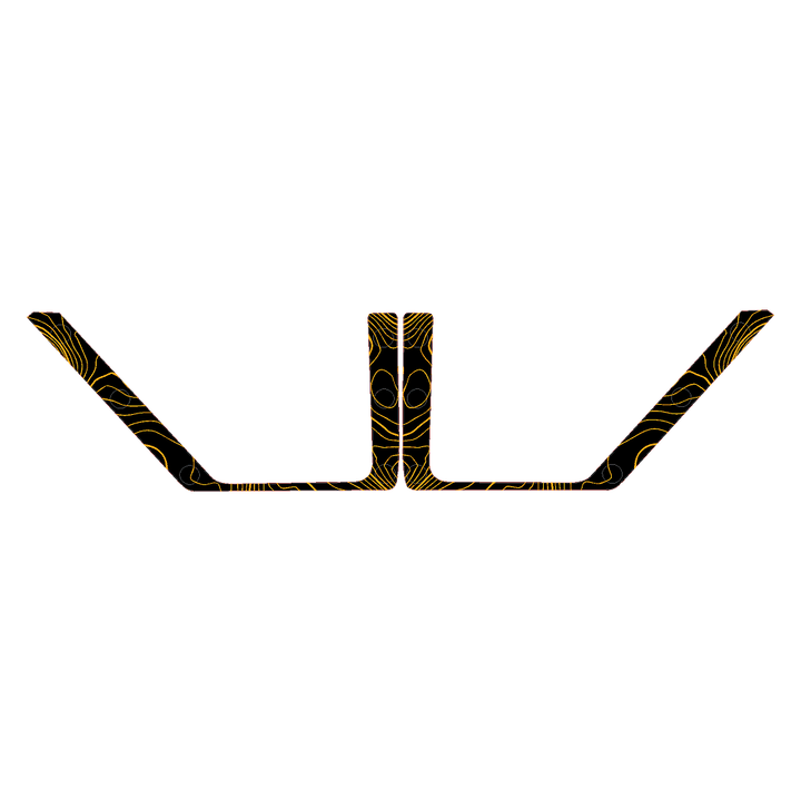 Topo Rear Door Net Trim Overlay Kit (Printed Series) - 2021+ Bronco