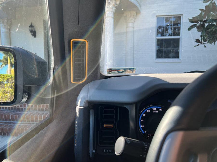 Defroster Vent Outline - 2021+ Bronco