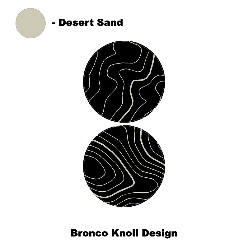 Topo Cup Holder Inserts (Printed Series + Acrylic) - 2021+ Bronco