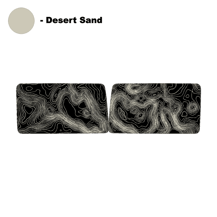 Topo Hardtop Side Window Overlays - 2021+ Bronco 4 Door