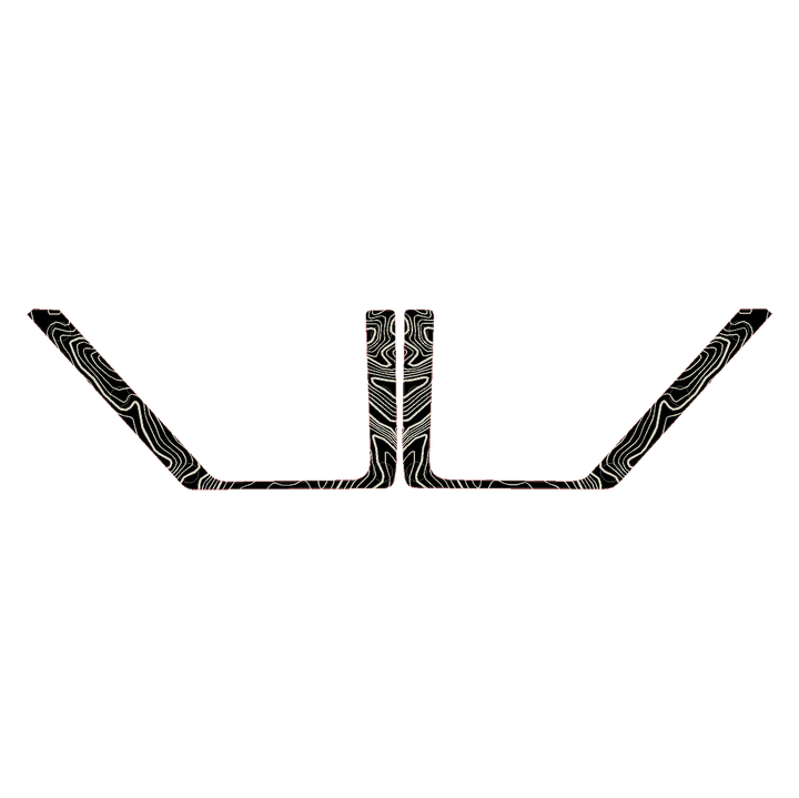 Topo Front Door Net Trim Overlay Kit (Printed Series) - 2021+ Bronco