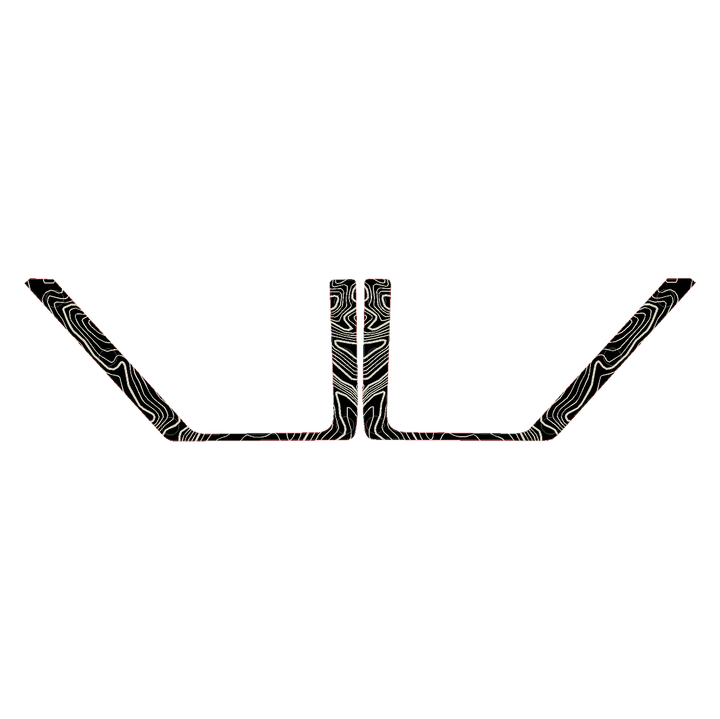 Topo Rear Door Net Trim Overlay Kit (Printed Series) - 2021+ Bronco