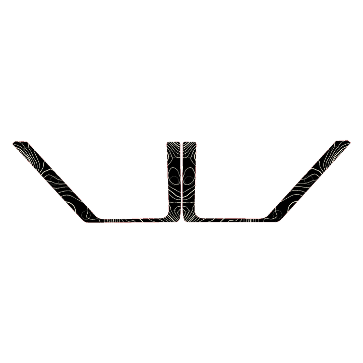 Topo Rear Door Net Trim Overlay Kit (Printed Series) - 2021+ Bronco