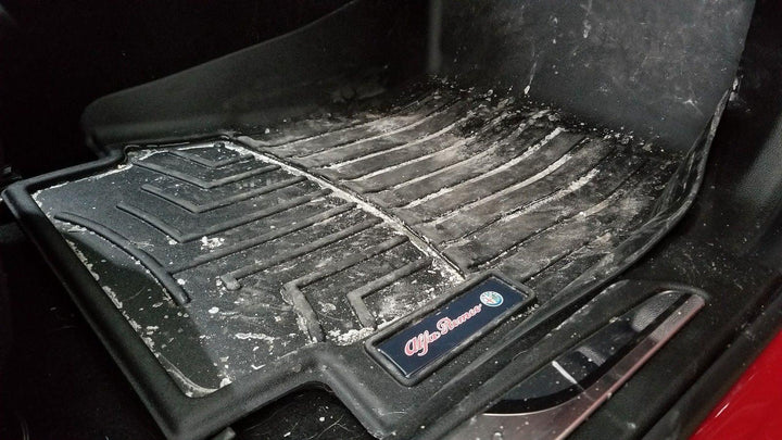 Domed Infiniti Emblem Inserts for Weathertech Floor Mats