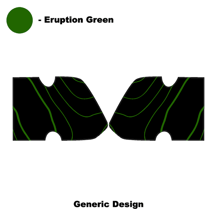 Interior Door Cup Protector Kit - 2021+ Bronco