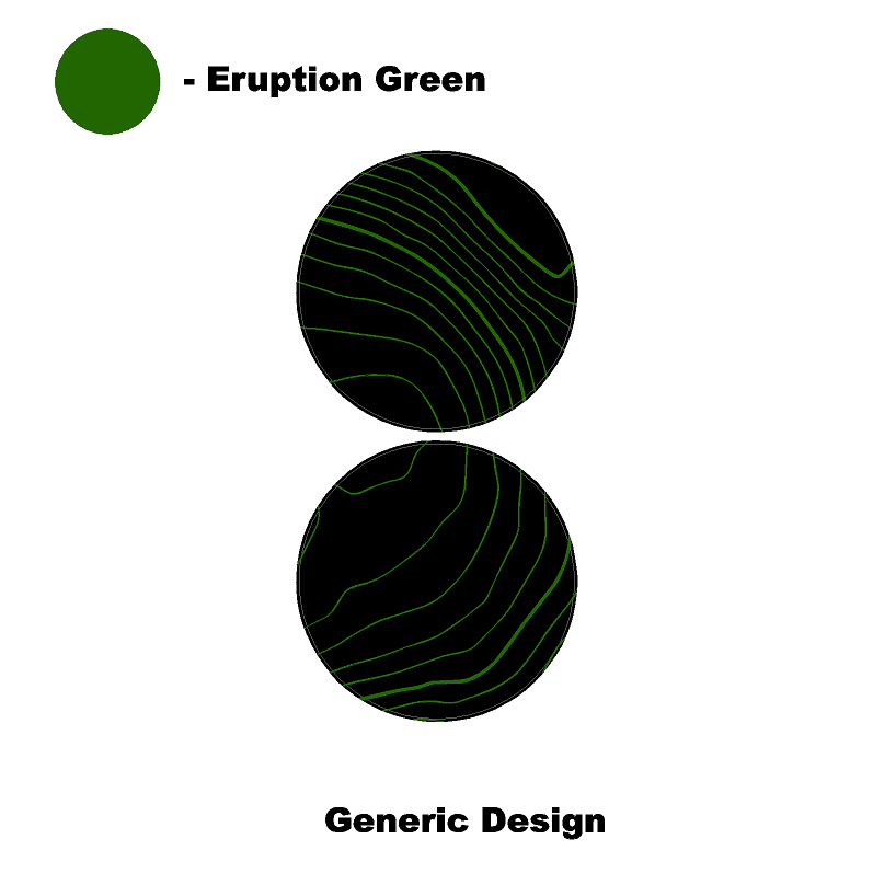 Topo Cup Holder Inserts (Printed Series + Acrylic) - 2021+ Bronco