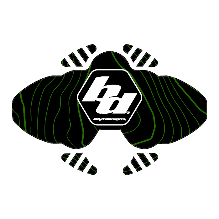 Baja Designs LP4 Topographic Light Cover Overlays  - Universal