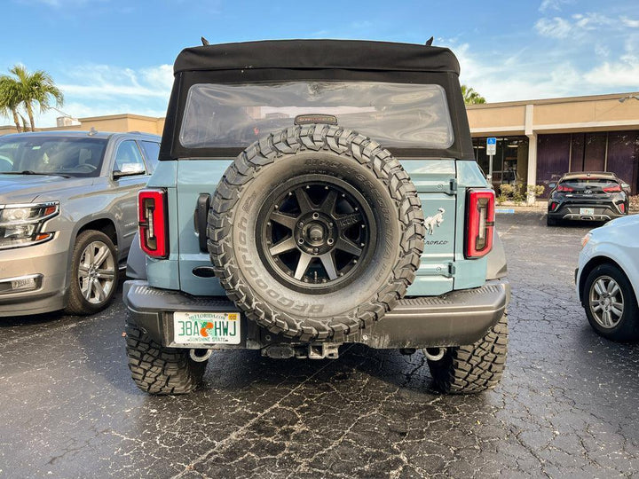 Ford Bronco Rear Oval Emblem Overlay (Tint or Solid) - 2021-2025 Bronco / Bronco Sport