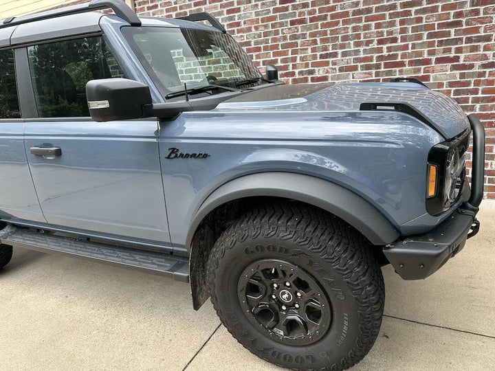 Ford Bronco Cursive Script Metal Emblem Templates - 2021+ Bronco