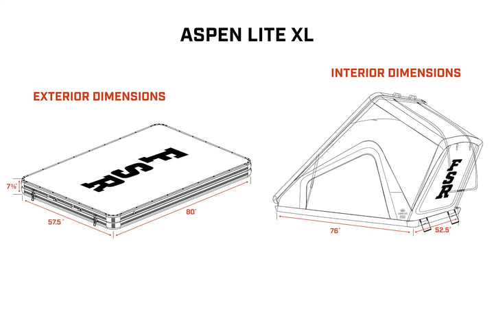 Aspen Lite XL V3 - Rooftop Tent
