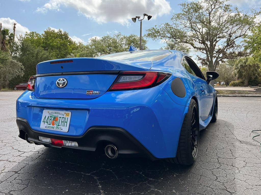 Fuel Door 3D Carbon Overlay - 2022 BRZ / GR86