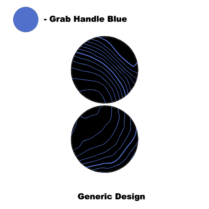 1966 Topographic Shifter Plate (Printed Series + Acrylic) - 2021+ Bronco