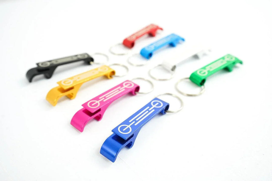 Grille Silhouette Keychain Bottle Opener - Universal