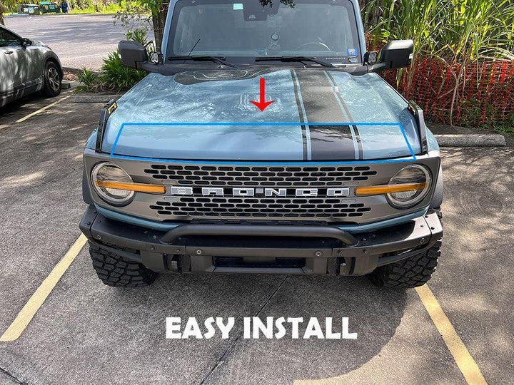 Hood Paint Protection Film (PPF) - 2021+ Bronco