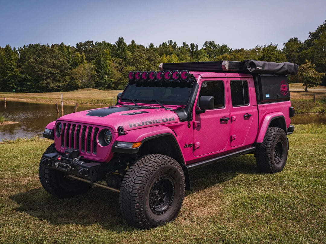 KC HiLITES Pro6 / Titan Gravity Light Cover Topo Overlays (Pair) - Universal