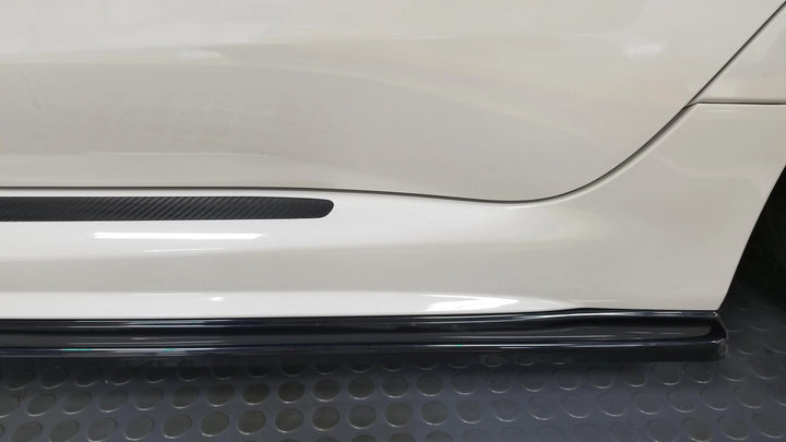 JDM S207 Style 3D Carbon Side Skirt Overlay - 2015-2021 WRX / STI