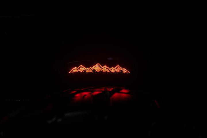 Laser Series Acrylic Third Brake Light Overlay - 2021+ Bronco