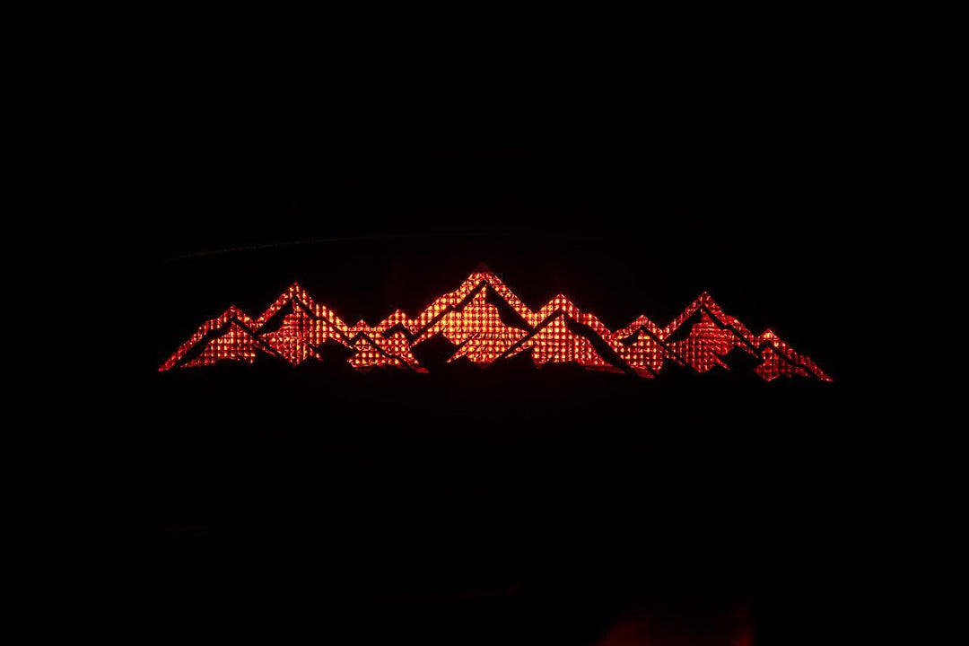 Laser Series Acrylic Third Brake Light Overlay - 2021+ Bronco