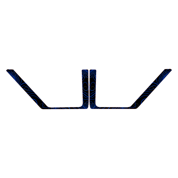 Topo Front Door Net Trim Overlay Kit (Printed Series) - 2021+ Bronco