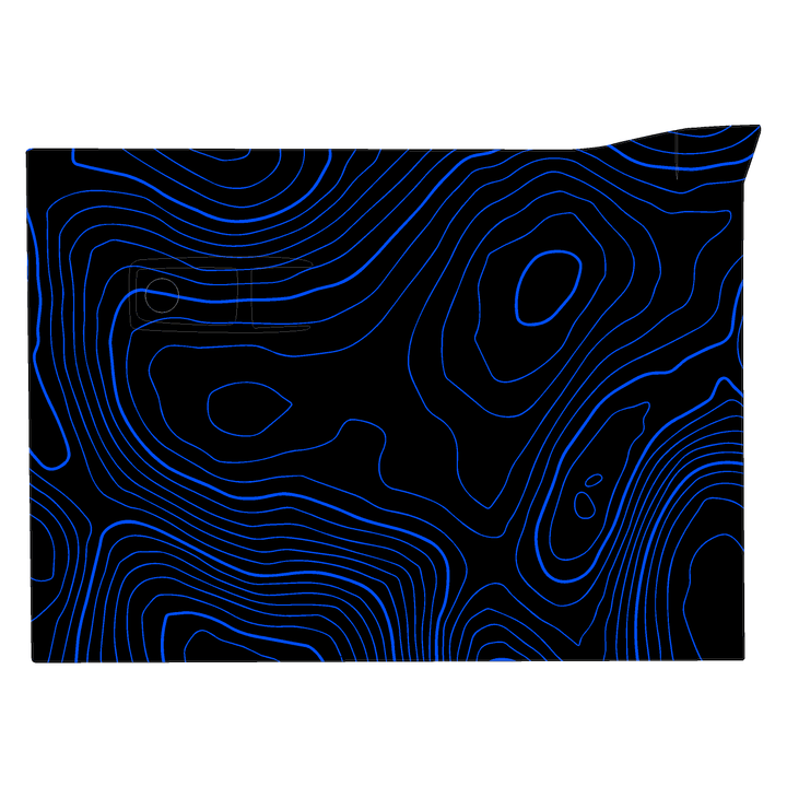 Topo Glovebox Overlay Kit (Printed Series) - 2021+ Bronco