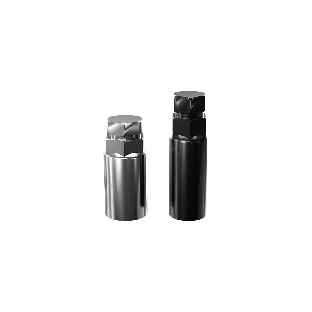 Steel Lug Nuts / Matte Black