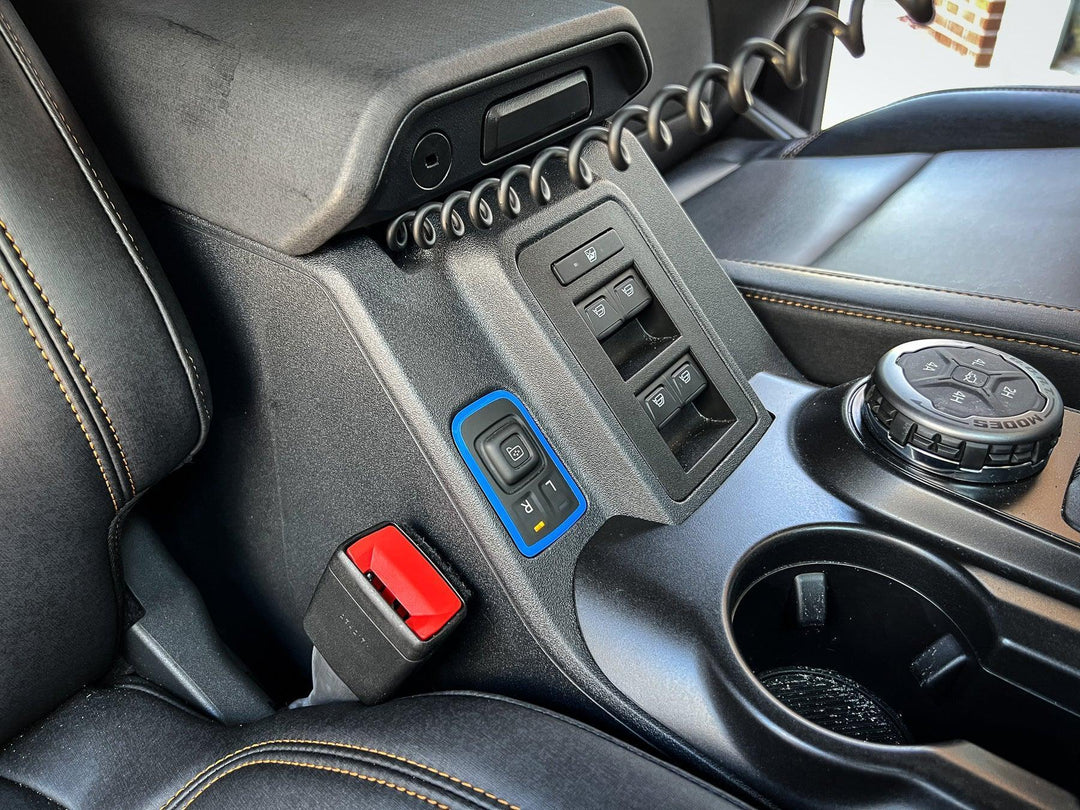 Mirror Adjustment Switch Outline Overlay - 2021+ Bronco