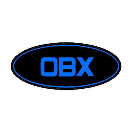 "OBX" Rear Oval Emblem Overlays (Printed Series) - 2021-2024 Bronco Outer Banks