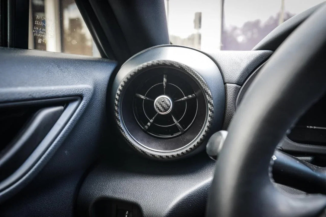 Outer AC Vent Trim 3D Carbon Overlays - 2022+ BRZ / GR86