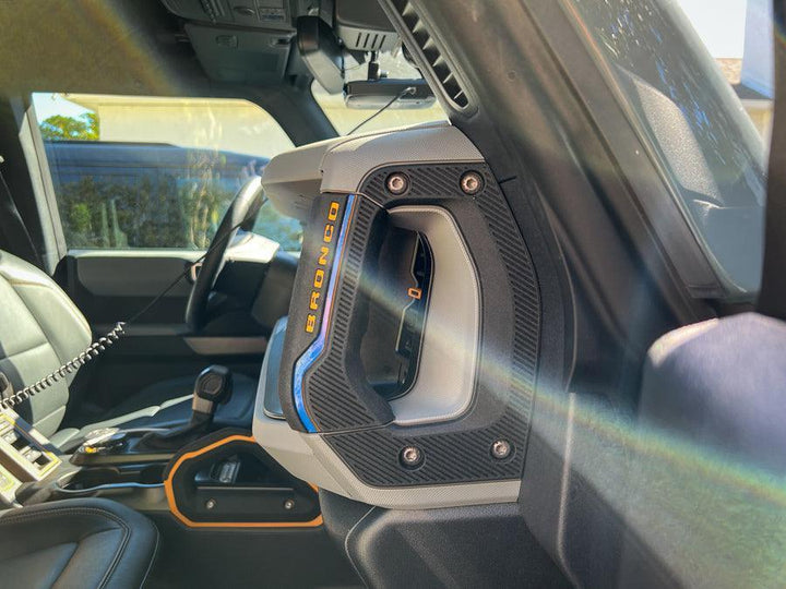 Outer Grab Handle Stripe Overlays (EZ Apply - Standard Series) - 2021+ Bronco