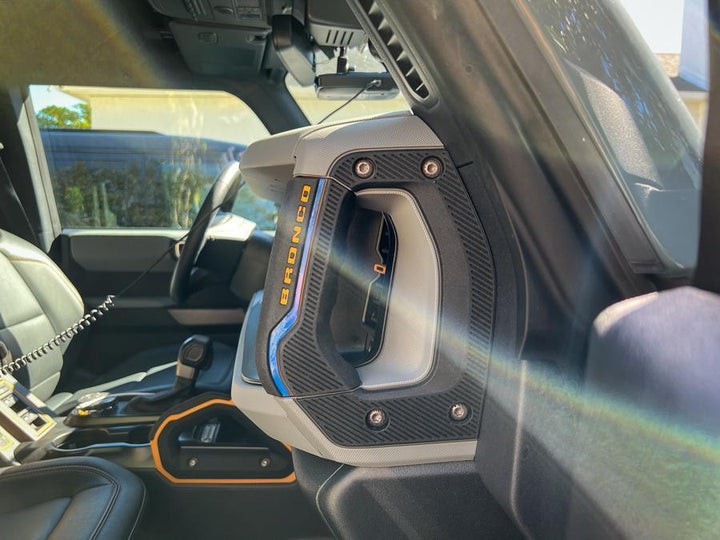 Outer Grab Handle Stripe Overlays (Full Coverage) - 2021+ Bronco