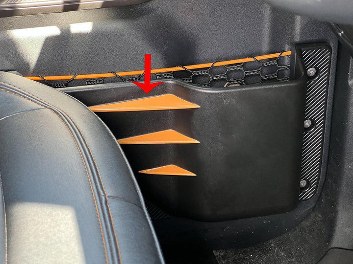 Printed Series ABS Bin Fin Overlays (Front) - 2021+ Bronco