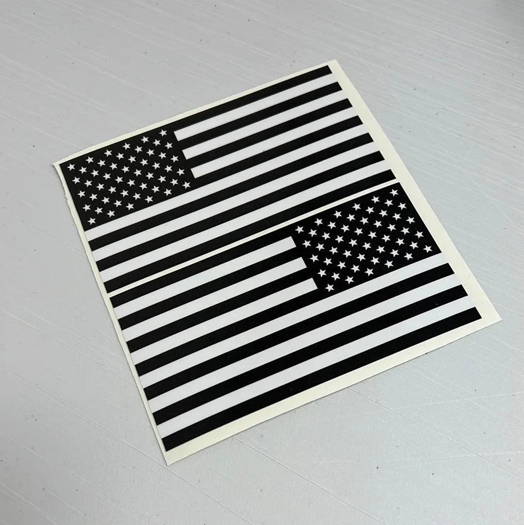 Printed Series American Flag Fender Stickers - 2021+ Bronco / Bronco Sport / Jeep / Universal