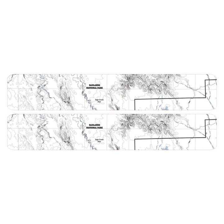 Printed Series Door Sill Protectors - 2021+ Bronco 2/4 Door