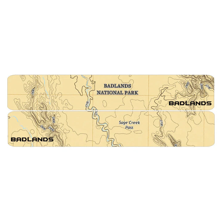 Printed Series Door Sill Protectors - 2021+ Bronco 2/4 Door