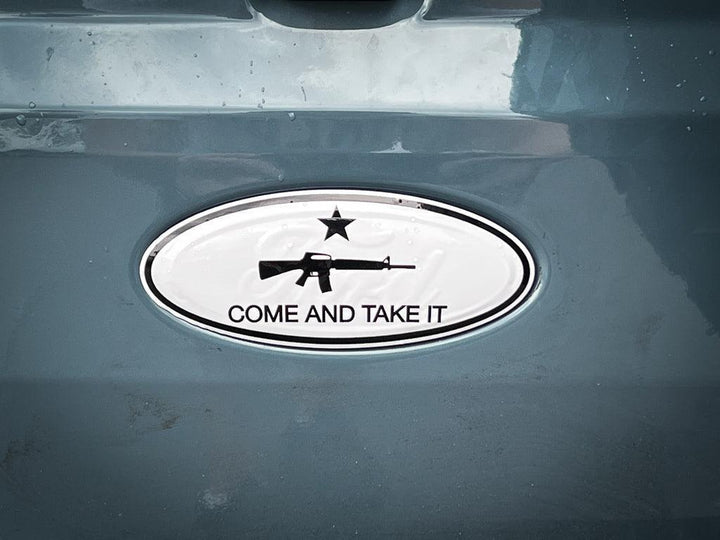 Printed Series Ford Bronco Rear Oval Emblem Overlays (Full Print) - 2021+ Bronco / Bronco Sport