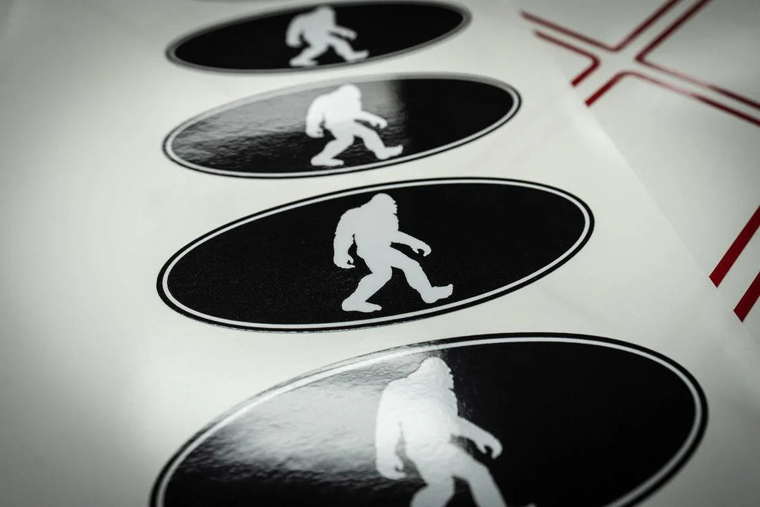 Printed Series Ford Bronco Rear Oval Emblem Overlays (Full Print) - 2021+ Bronco / Bronco Sport