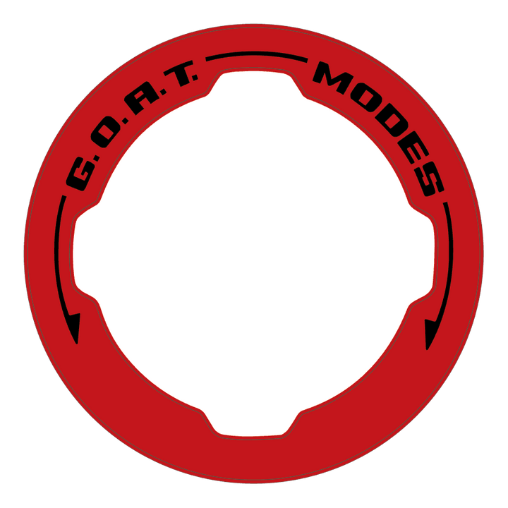 Printed Series GOAT Mode Dial Ring Overlay V2 - 2021+ Bronco