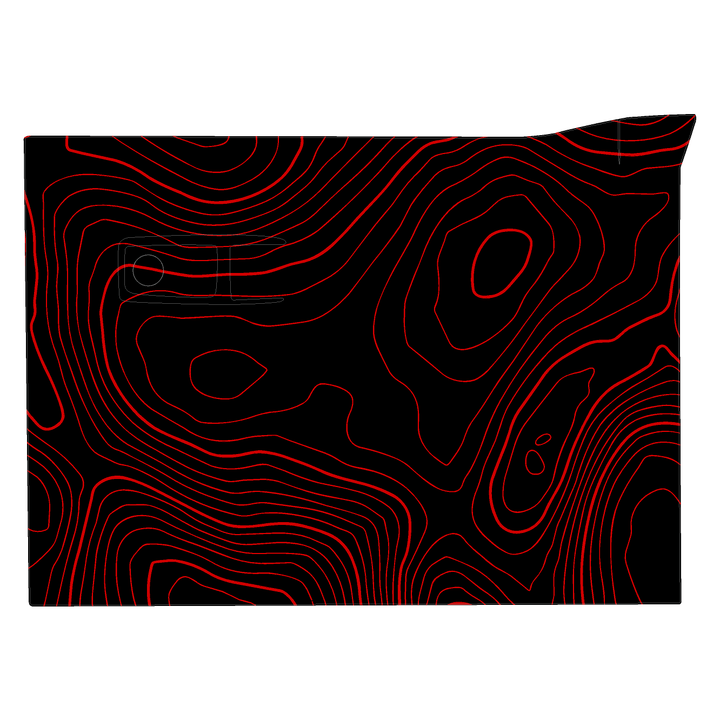 Topo Glovebox Overlay Kit (Printed Series) - 2021+ Bronco